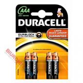 Baterie Duracell Basic, paluszki alkaliczne, 4 sztuki