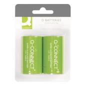 Baterie Q-Connect D LR20, 1,5V