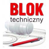 Blok techniczny Intedruk A3, biały