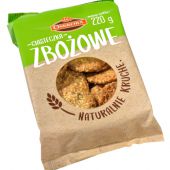 Ciasteczka Zbożowe Oskroba, z sezamem, słonecznikiem i siemi...
