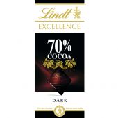 Czekolada Lindt Excellence 70% Cocoa Dark, gorzka