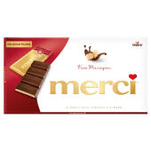 Czekolada z nadzieniem marcepanowym Merci Storck, 4 indywidu...