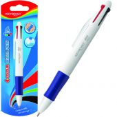 Długopis automatyczny KEYROAD 4-kolorowy