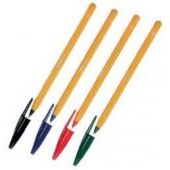Długopis BIC Orange, jednorazowy ze skuwką, końcówka 0,7mm