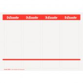 Etykiety grzbietowe Esselte, samoprzylepne,do nadruku