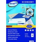 Etykiety uniwersalne Avery Zweckform Economy Europe, ekonomi...