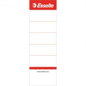 Etykiety wsuwane do segregatora Esselte, opakowanie 10 sztuk