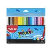Flamastry szkolne Maped Color'Peps Ocean