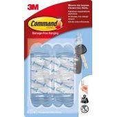 Haczyki Command 17006, transparentne, mini do 225g