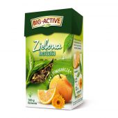Herbata zielona Big-Active, liściasta aromatyzowana, 100g