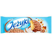 Jeżyki Jutrzenka, herbatniki z karmelem i bakaliami w czekol...