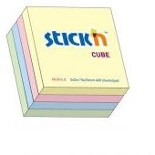 Karteczki przylepne Stick'n, 76 x 76 mm, kostka 400 kartek, ...