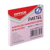 Karteczki samoprzylepne Office Products, 76x76mm, bloczek 10...
