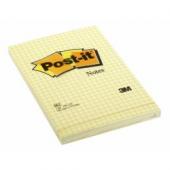 Karteczki samoprzylepne Post-it 102x152 mm, żółty bloczek w ...