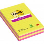 Karteczki samoprzylepne Post-it Super Sticky 127 x 203 mm, 2...