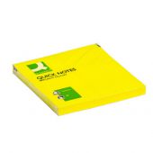 Karteczki samoprzylepne Q-Connect, bloczek 80 kartek, 76 x 7...