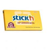 Karteczki samoprzylepne Stick'n z klejem 360 stopni 76x127 m...