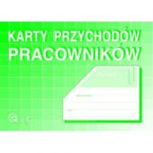 Karty przychodów pracowników A5, 32 kartki, offsetowy druk M...