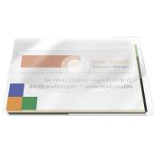 Kieszeń samoprzylepna Q-Connect na wizytówki 105 x 60 mm, ot...