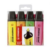 Komplet zakreślaczy fluorescencyjnych Stabilo Boss Original,...