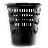 Kosz biurowy Donau, ażurowy, plastikowy 12 litrów