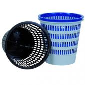 Kosz biurowy Donau, ażurowy, plastikowy 16L