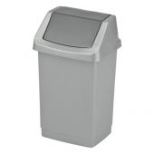 Kosz z klapką Curver Click-It, plastikowy z uchylną pokrywą,...