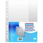 Koszulki groszkowe Q-Connect B4/100 mikronów, z klapką boczn...