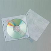 Koszulki na płyty Q-Connect, na 2 płyty CD/DVD