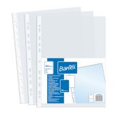 Koszulki poszerzane Bantex Maxi A4/90 mikronów, groszkowe, w...