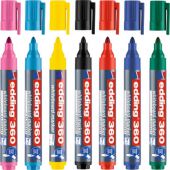 Marker suchościeralny Edding E-360, do białych tablic, okrąg...