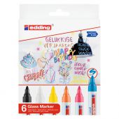 Markery do szkła i tablic Edding E-95, okrągła końcówka 1,5-...