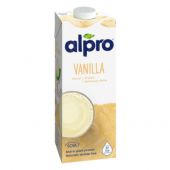 Mleko sojowe Alpro Vanilla, napój roślinny o smaku waniliowy...