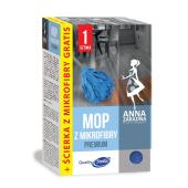 Mop paskowy Anna Zaradna Premium + ściereczka z mikrofibry
