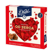 Od Serca Karmelowe Wedel, czekoladowe praliny, nadziewane, b...