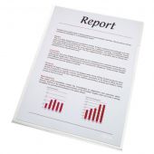 Ofertówki krystaliczne Esselte A4, 100 sztuk w pudełku