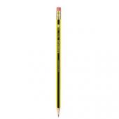 Ołówek Staedtler Noris 122, z gumką, drewniany
