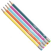 Ołówek szkolny Stabilo Pencil 160 2B, z gumką