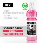 OSHEE Isotonic Drink Pink 750ml, napój izotoniczny w butelce...