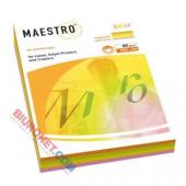 Papier Maestro Color Intensywne A4/80g, zestaw 5 kolorów int...