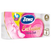 Papier toaletowy Zewa Exclusive Ultra Soft Aqua Tube, standa...