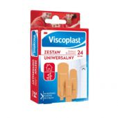 Plastry z opatrunkim Viscoplast Zestaw Uniwersalny, 2 rodzaj...