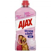 Płyn uniwersalny Ajax Strong & Safe 1L, płyn czyszczący do r...