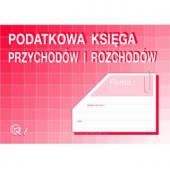 Podatkowa księga przychodów i rozchodów A4, 48 kartek, offse...