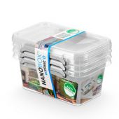 Pojemniki do przechowywania Orplast Nanobox Antybakteryjny, ...