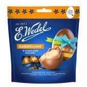 Pralinki jajka Wedel z czekolady mlecznej z nadzieniem o sma...