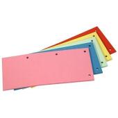 Przekładki podłużne Dotts 1/3 A4, kartonowe 240x105 mm, 100 ...