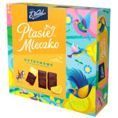 Ptasie Mleczko Cytrynowe Wedel, pianka w czekoladzie deserow...