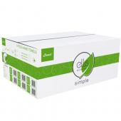 Ręczniki składane Lamix Ellis Ecoline Simple typu V, biały p...