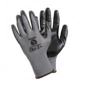 Rękawice do prac monterskich TK Gloves RAVEN, pokryte nitryl...